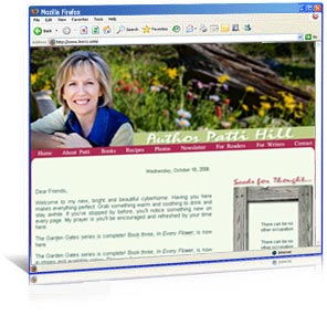 Patti Hill website redesign